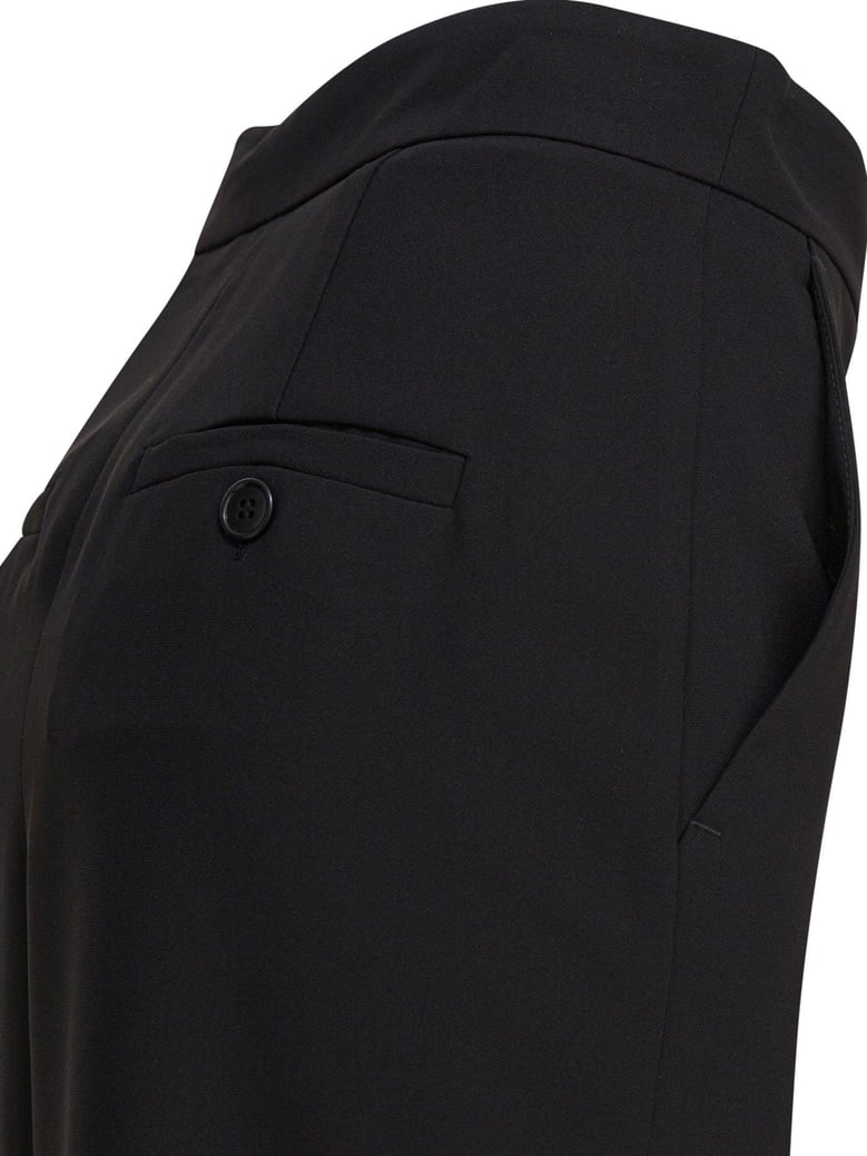 black elastane skirt by Selfnex