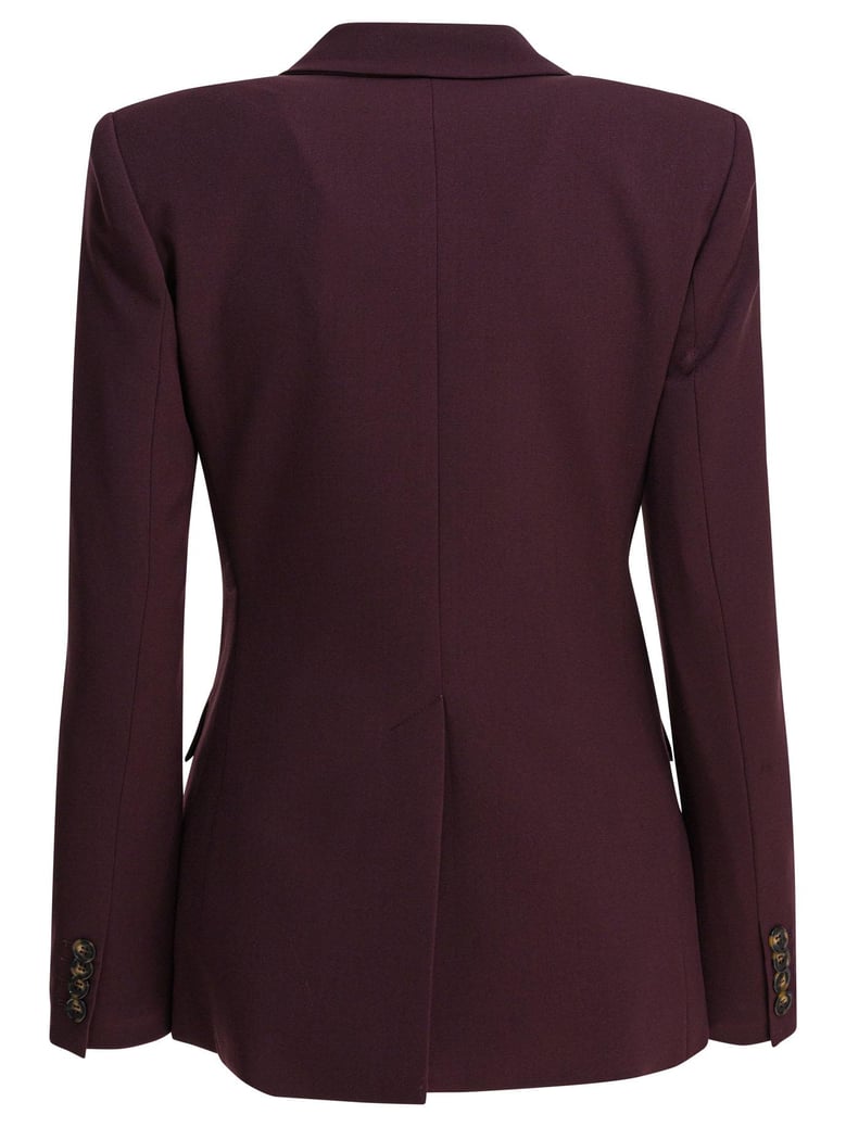 bordeaux elastane jacket by Selfnex