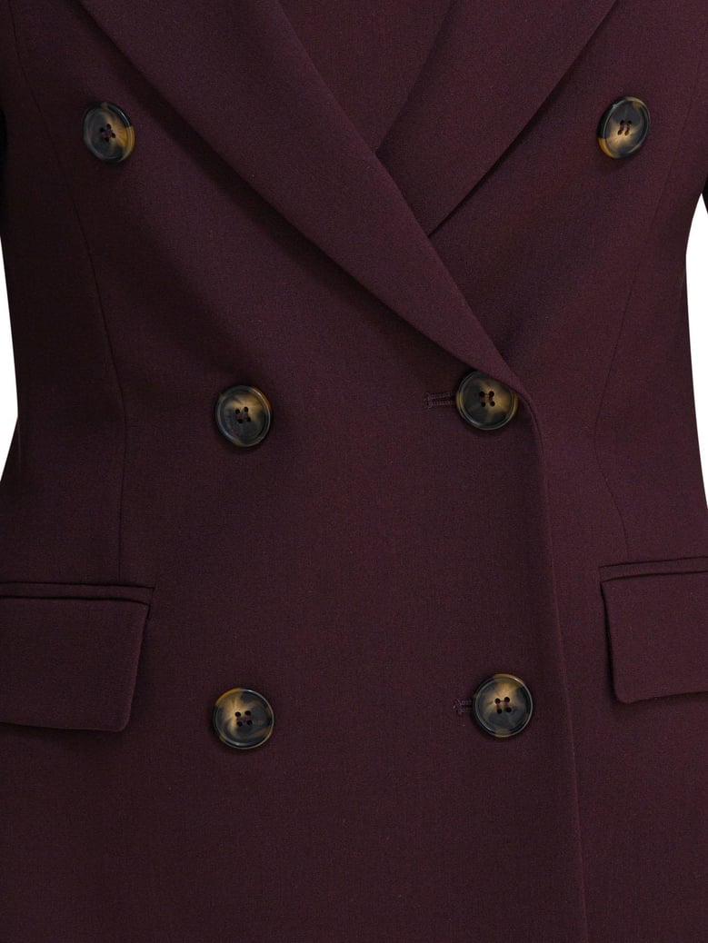 bordeaux elastane jacket by Selfnex