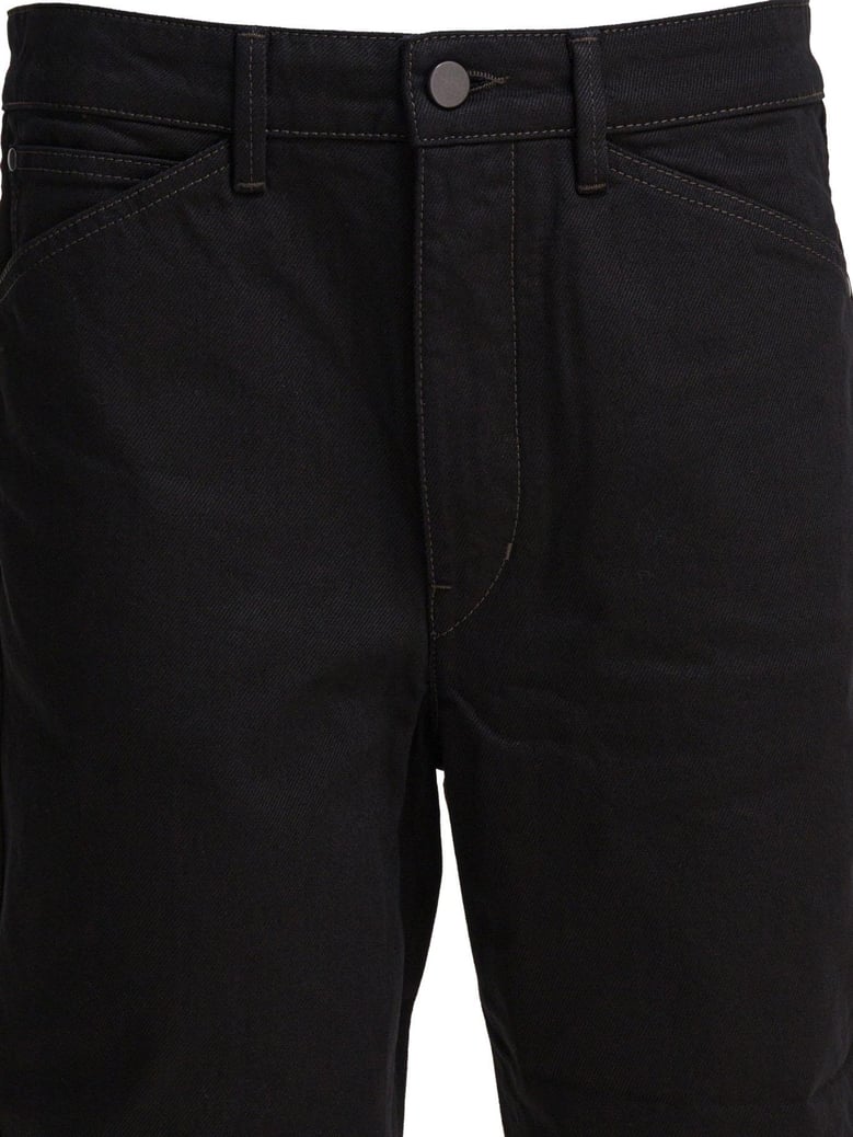 black cotton jeans by Selfnex