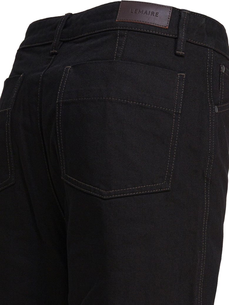 black cotton jeans by Selfnex