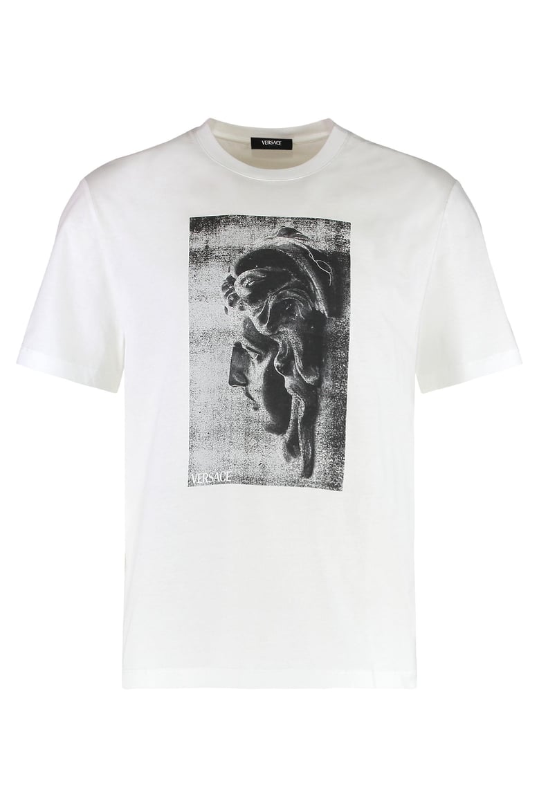 cotton crew-neck t-shirt by Selfnex