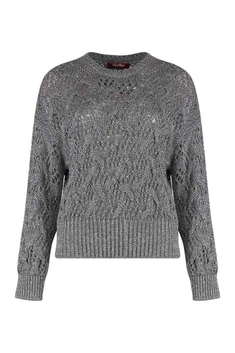 pilade lurex knit sweater by Selfnex