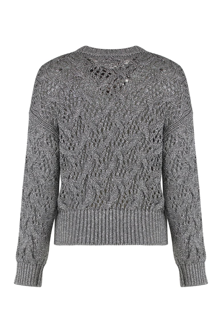 pilade lurex knit sweater by Selfnex