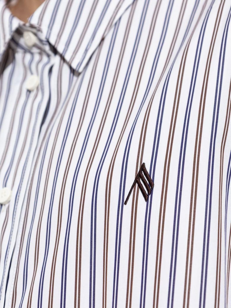 striped cotton shirt by Selfnex