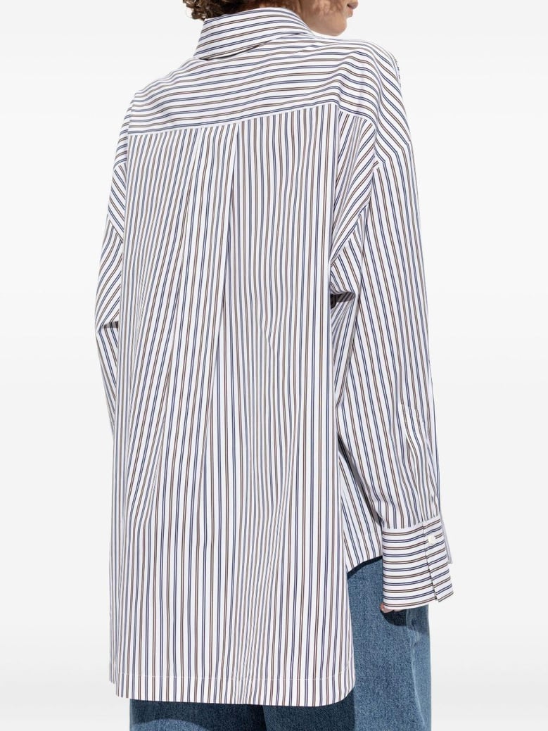 striped cotton shirt by Selfnex