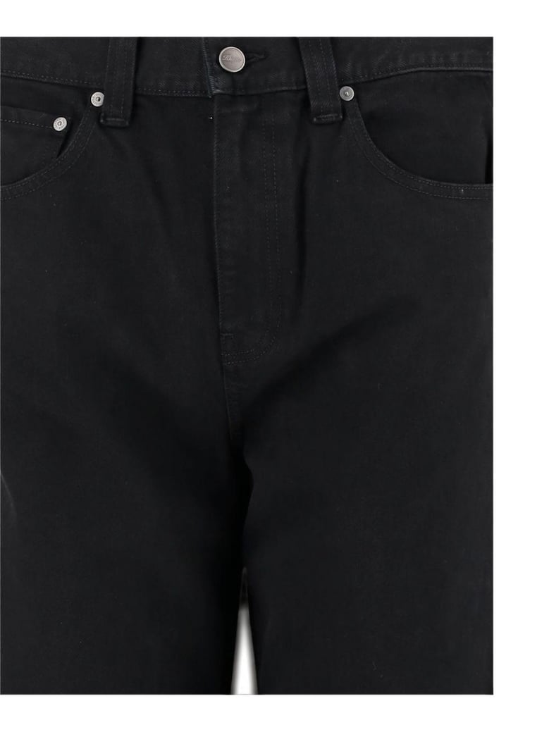 jeans bonnie cintura baja negro by Selfnex