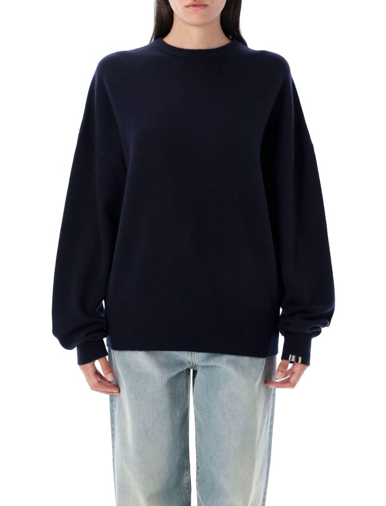 cashmere crewneck sweater by Selfnex