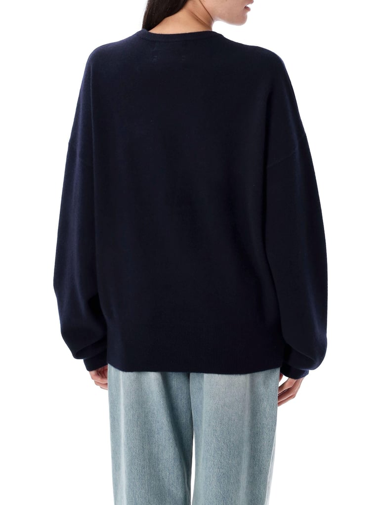 cashmere crewneck sweater by Selfnex