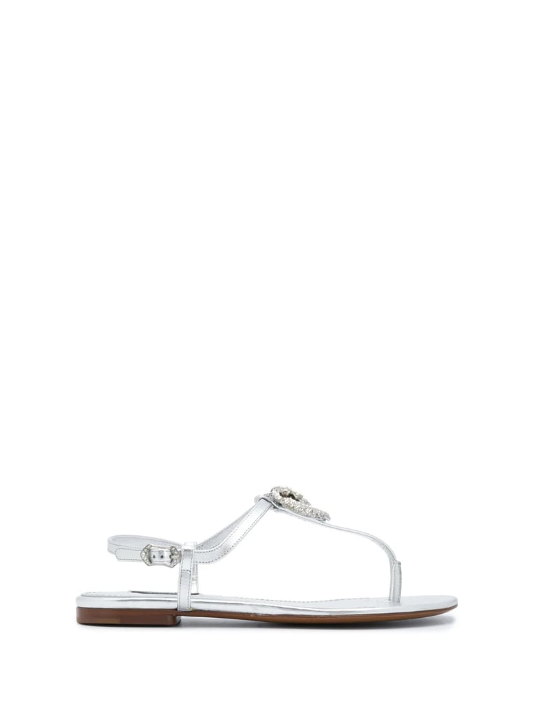 silver shoes for sandals by Selfnex