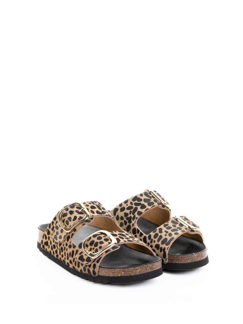 noelle leopard slipper by Selfnex