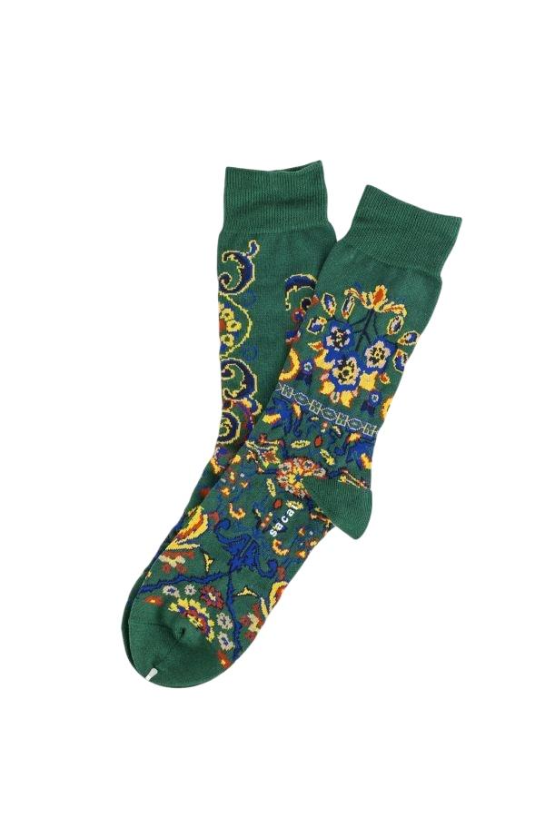 floral socks by Selfnex