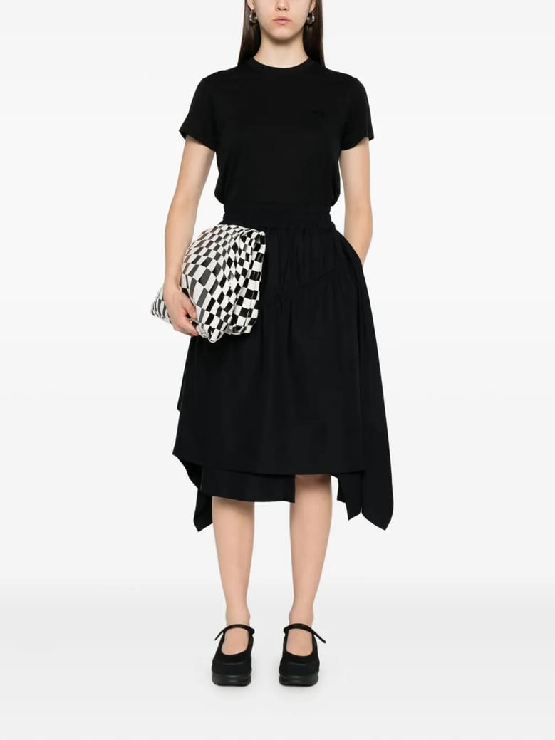asymmetrical skirt by Selfnex