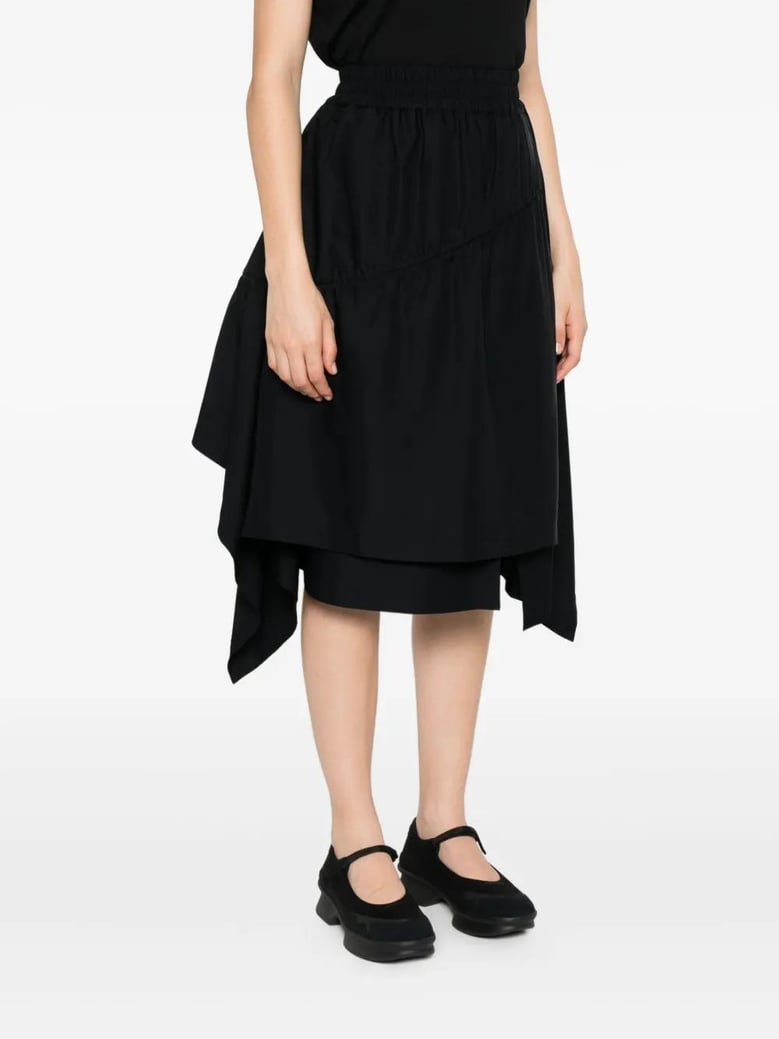 asymmetrical skirt by Selfnex