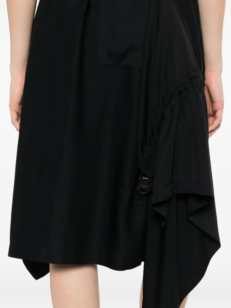 asymmetrical skirt by Selfnex