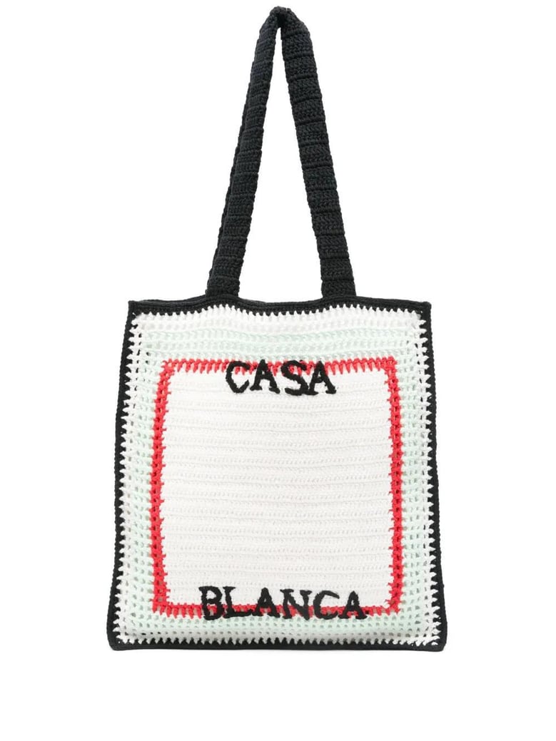 white cotton handbags by Selfnex