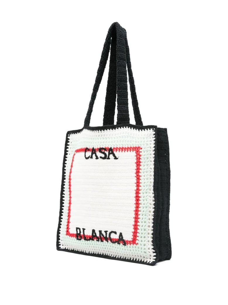 white cotton handbags by Selfnex
