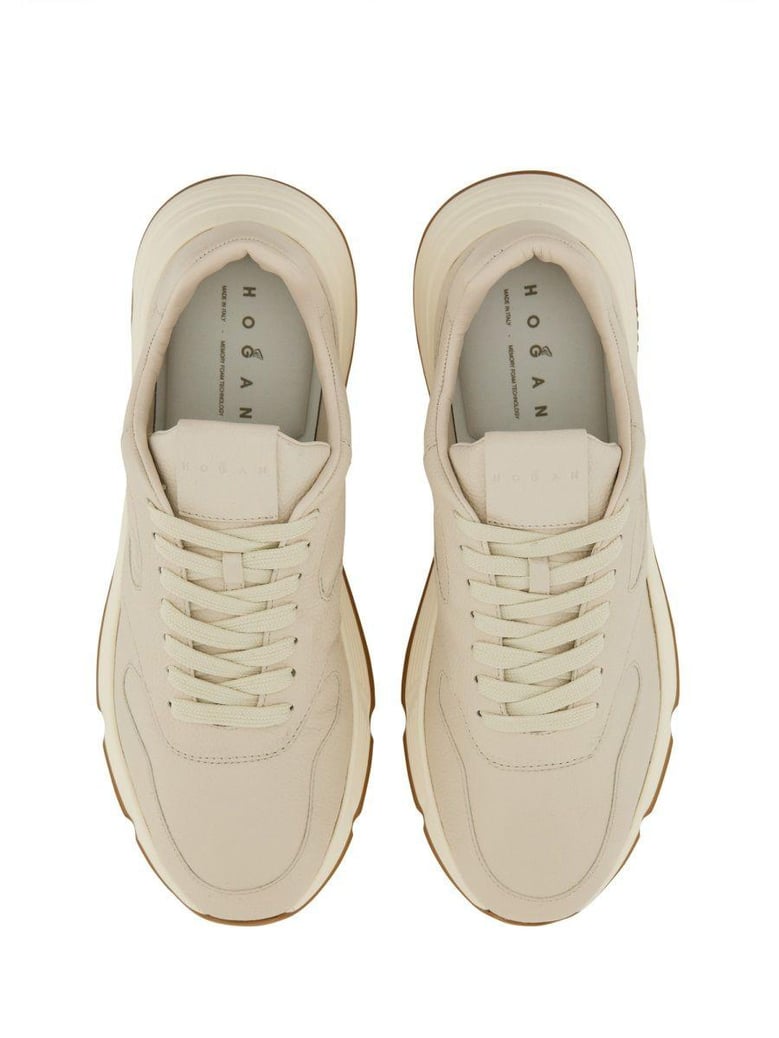 white sneakers by Selfnex