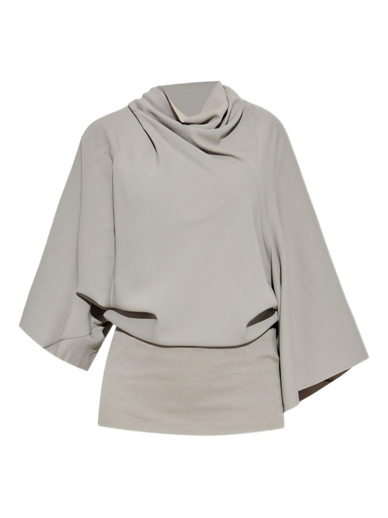 ivory viscose sweater by Selfnex