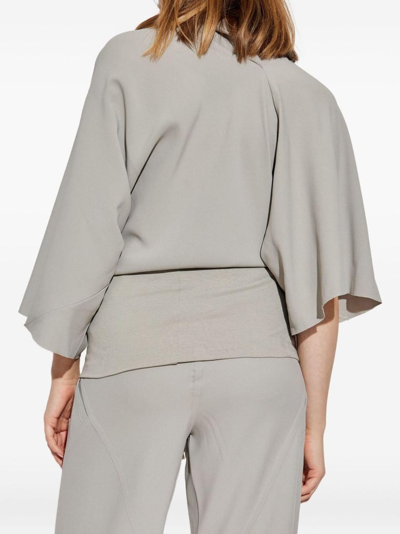 ivory viscose sweater by Selfnex