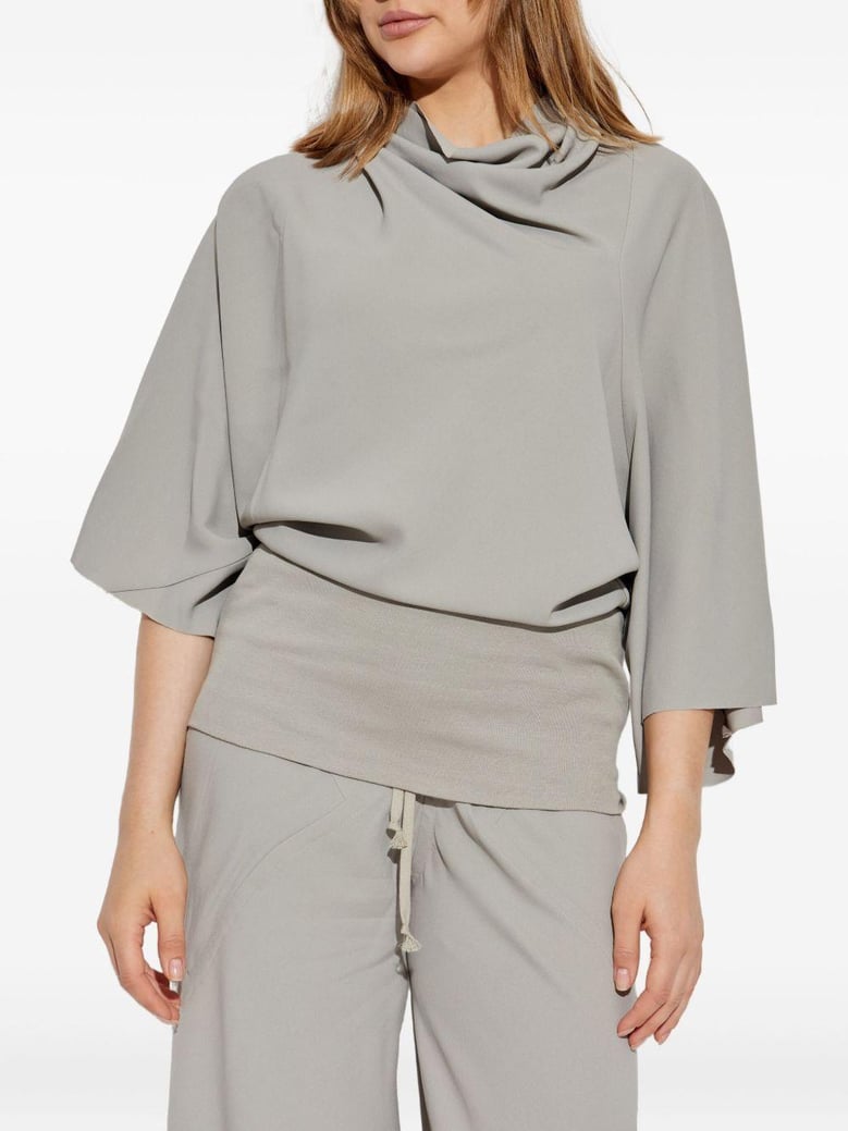 ivory viscose sweater by Selfnex