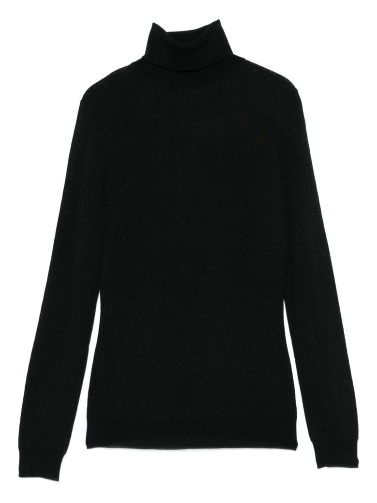 turtleneck sweater with logo by Selfnex