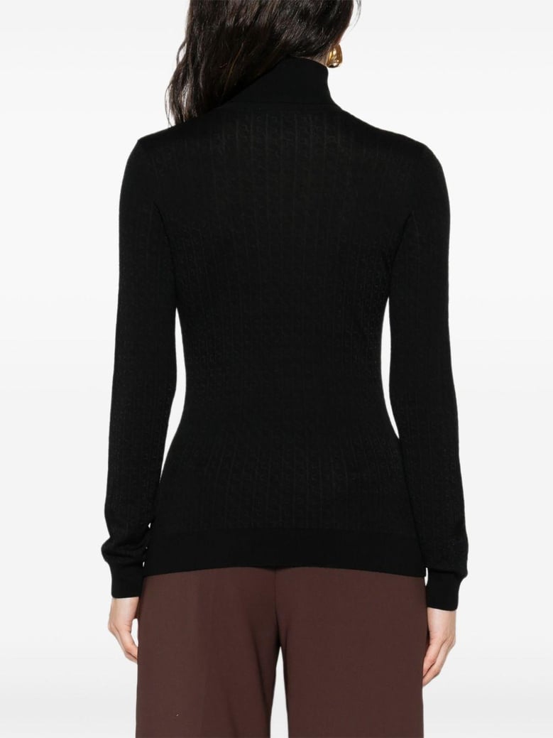 turtleneck sweater with logo by Selfnex