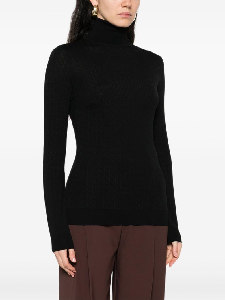 turtleneck sweater with logo by Selfnex