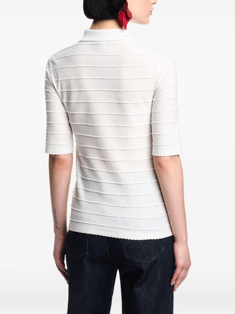 short sleeve polo neck by Selfnex