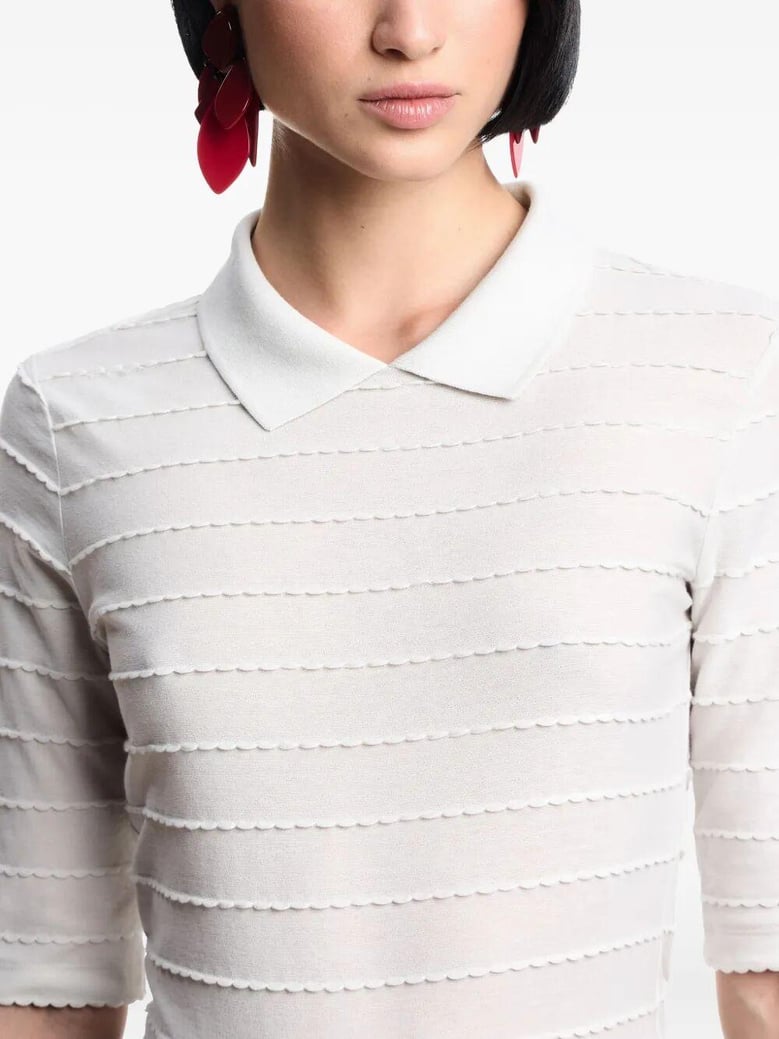 short sleeve polo neck by Selfnex