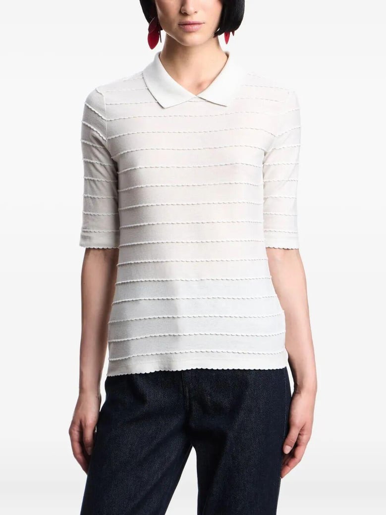 short sleeve polo neck by Selfnex