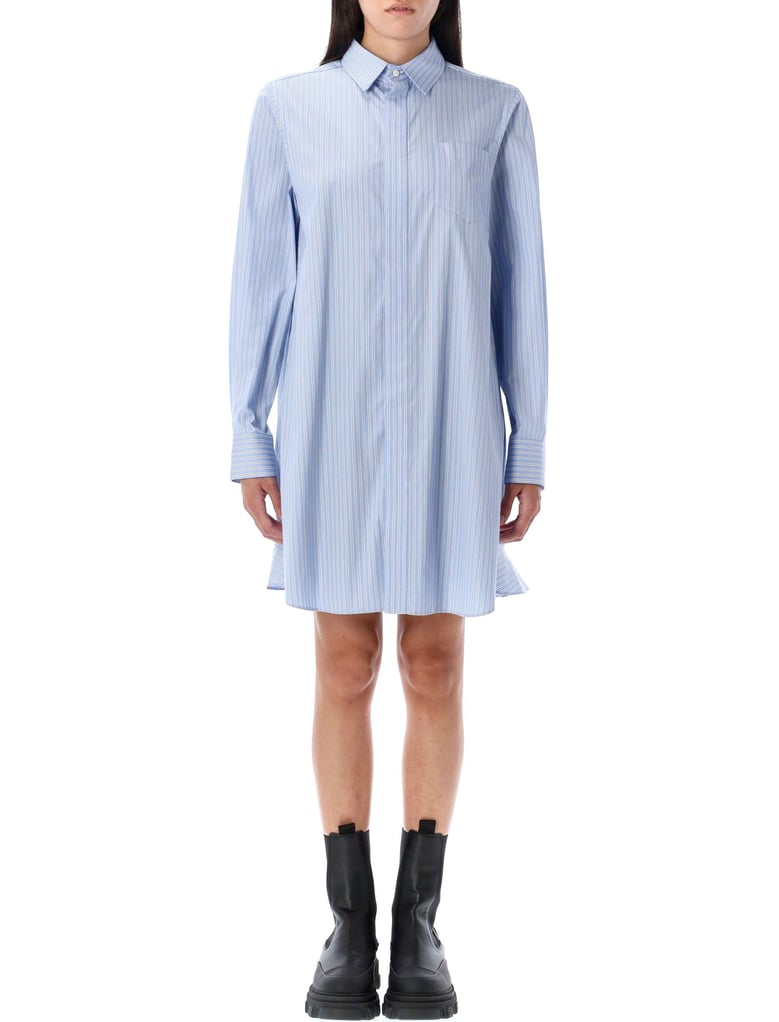 striped shirt dress by Selfnex