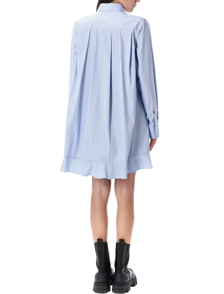 striped shirt dress by Selfnex