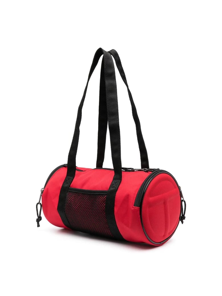 x telfar medium duffle logo patch shoulder bag by Selfnex