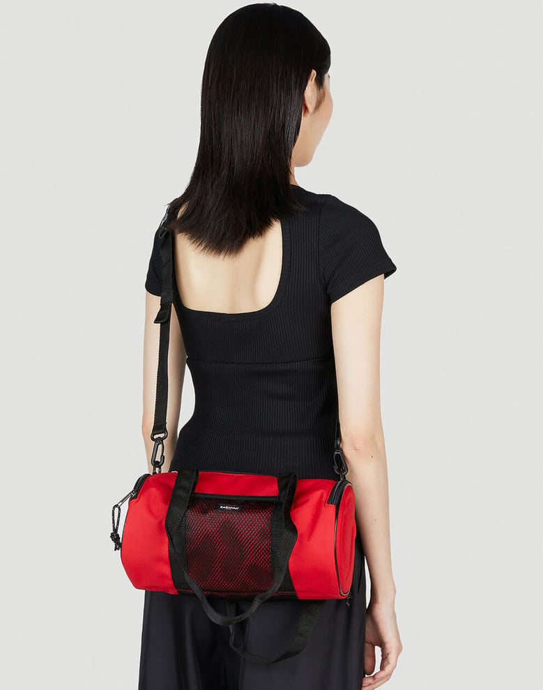 x telfar medium duffle logo patch shoulder bag by Selfnex