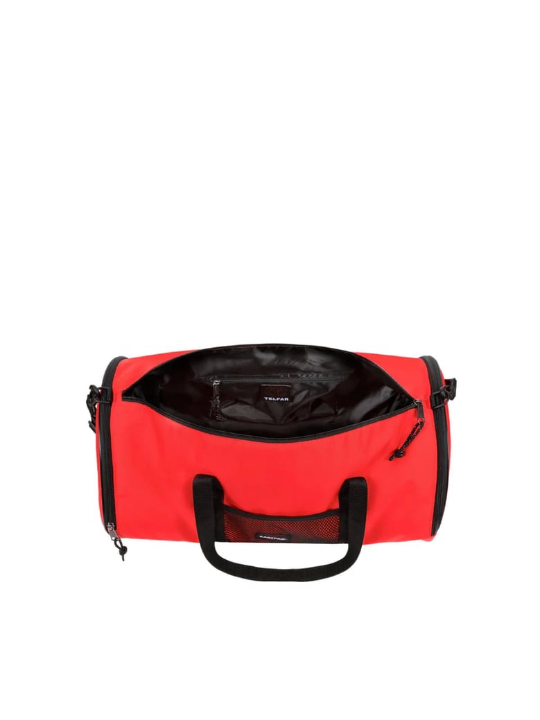 x telfar large duffel logo patch duffle bag by Selfnex