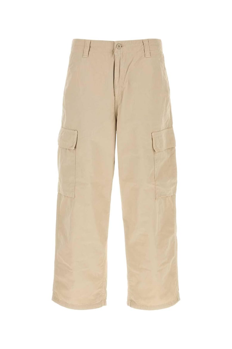 beige cotton kade cargo pant by Selfnex