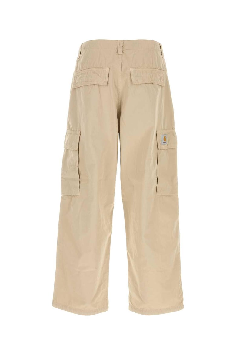 beige cotton kade cargo pant by Selfnex