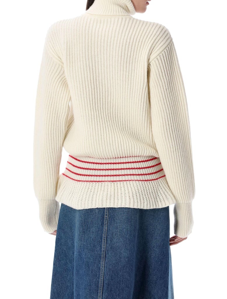 high neck knit by Selfnex