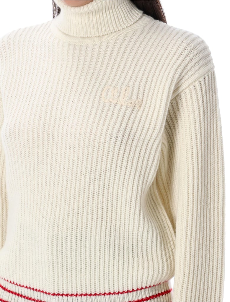 high neck knit by Selfnex