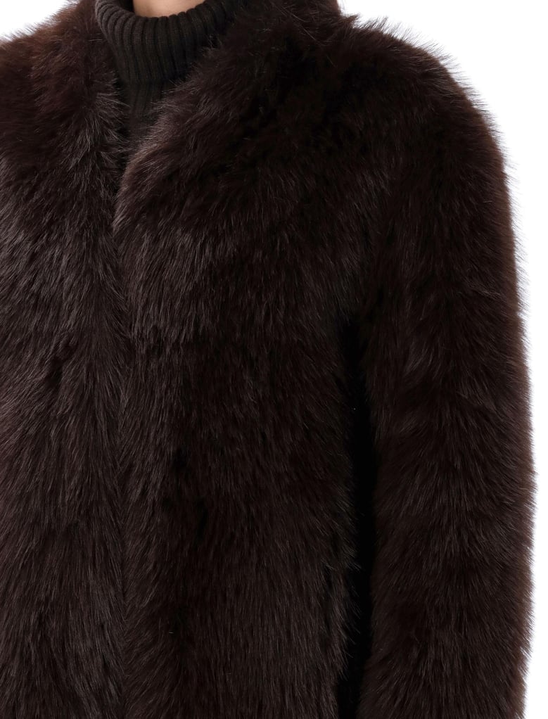 eco fur coat by Selfnex