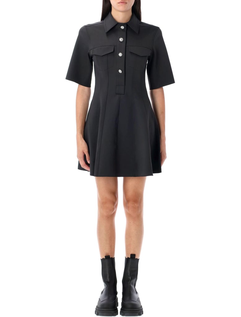 flared mini dress by Selfnex