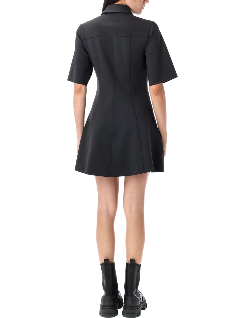 flared mini dress by Selfnex