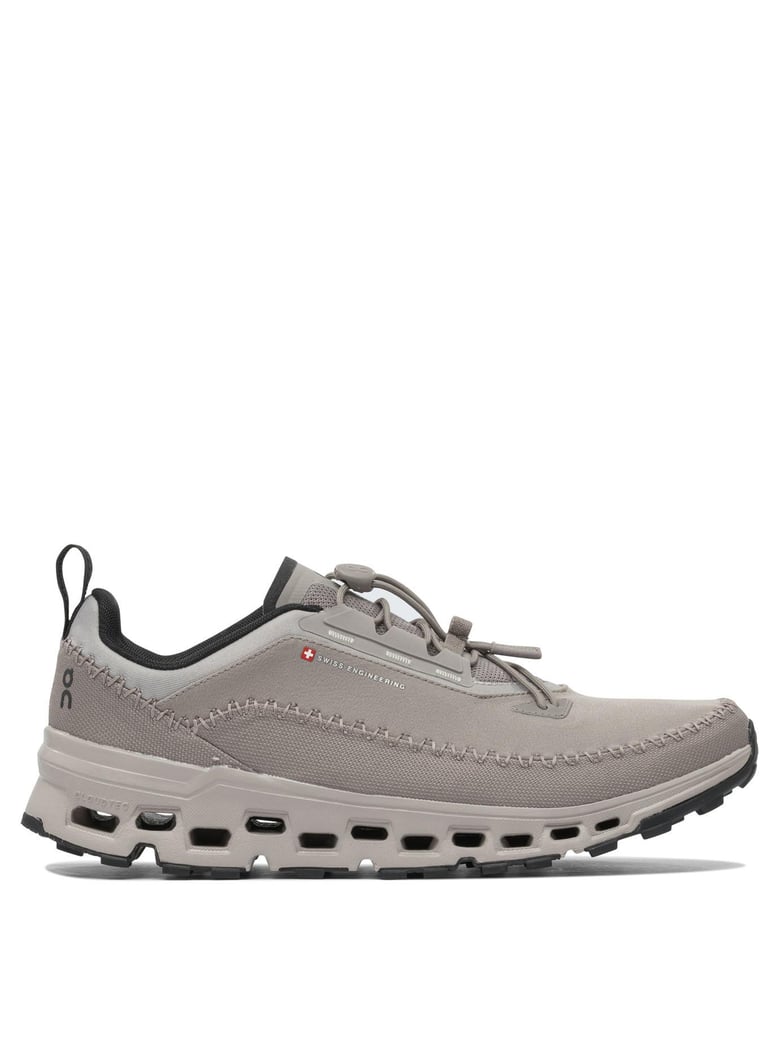 grey rubber sneakers by Selfnex