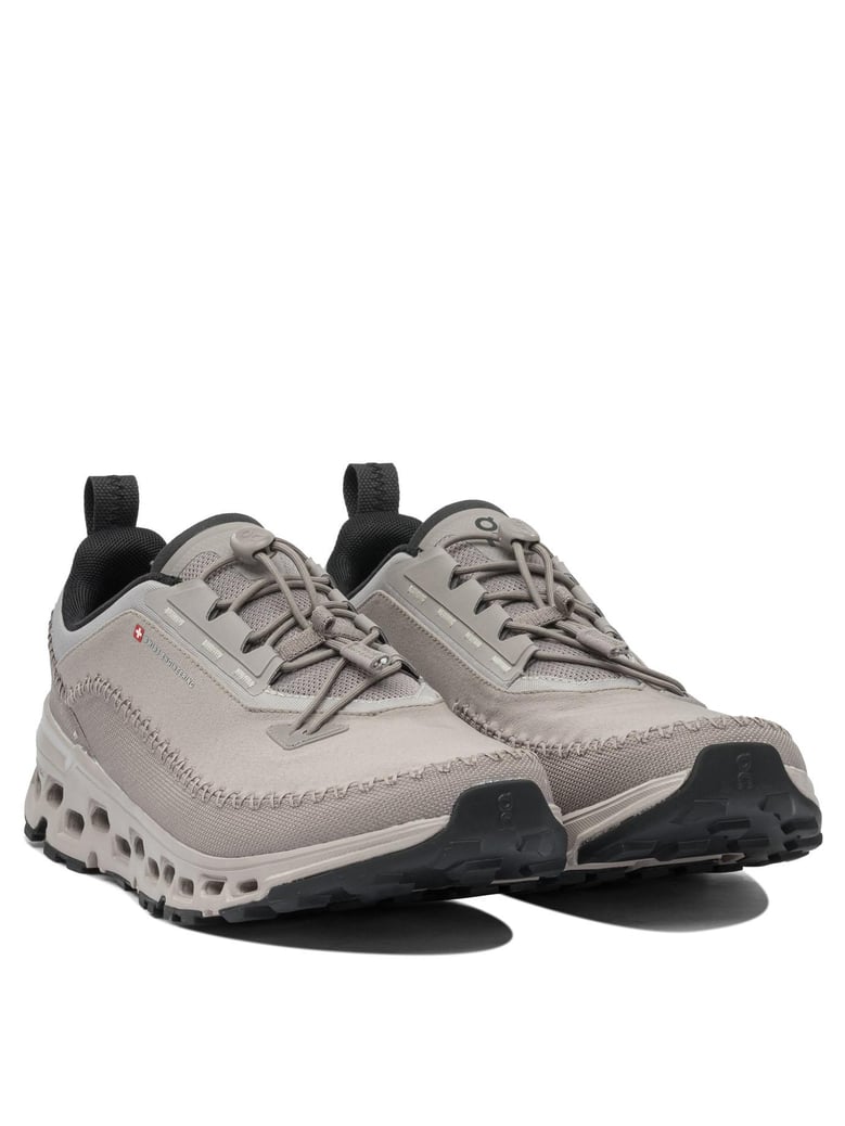 grey rubber sneakers by Selfnex