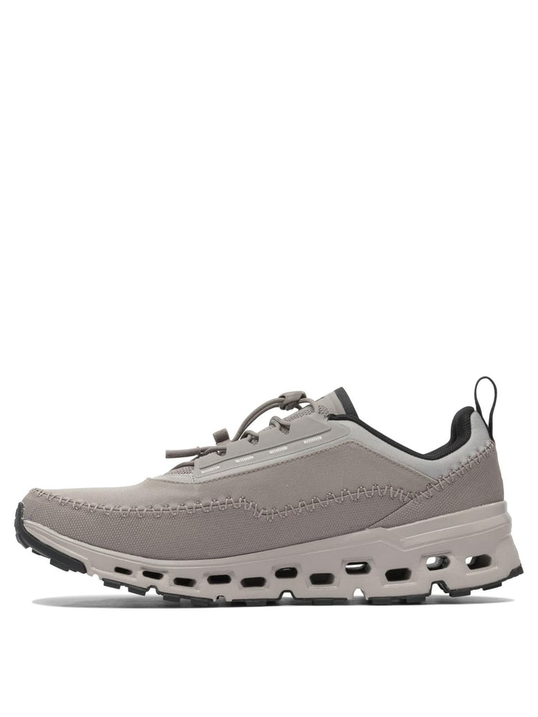 grey rubber sneakers by Selfnex