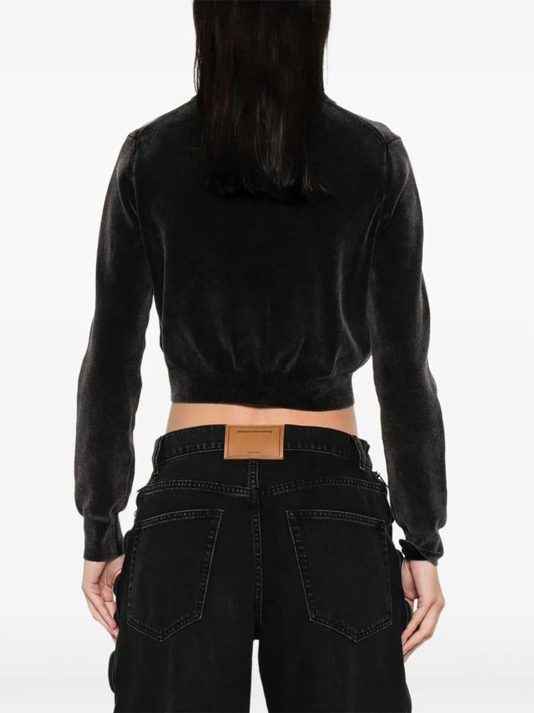 black cotton sweaters by Selfnex