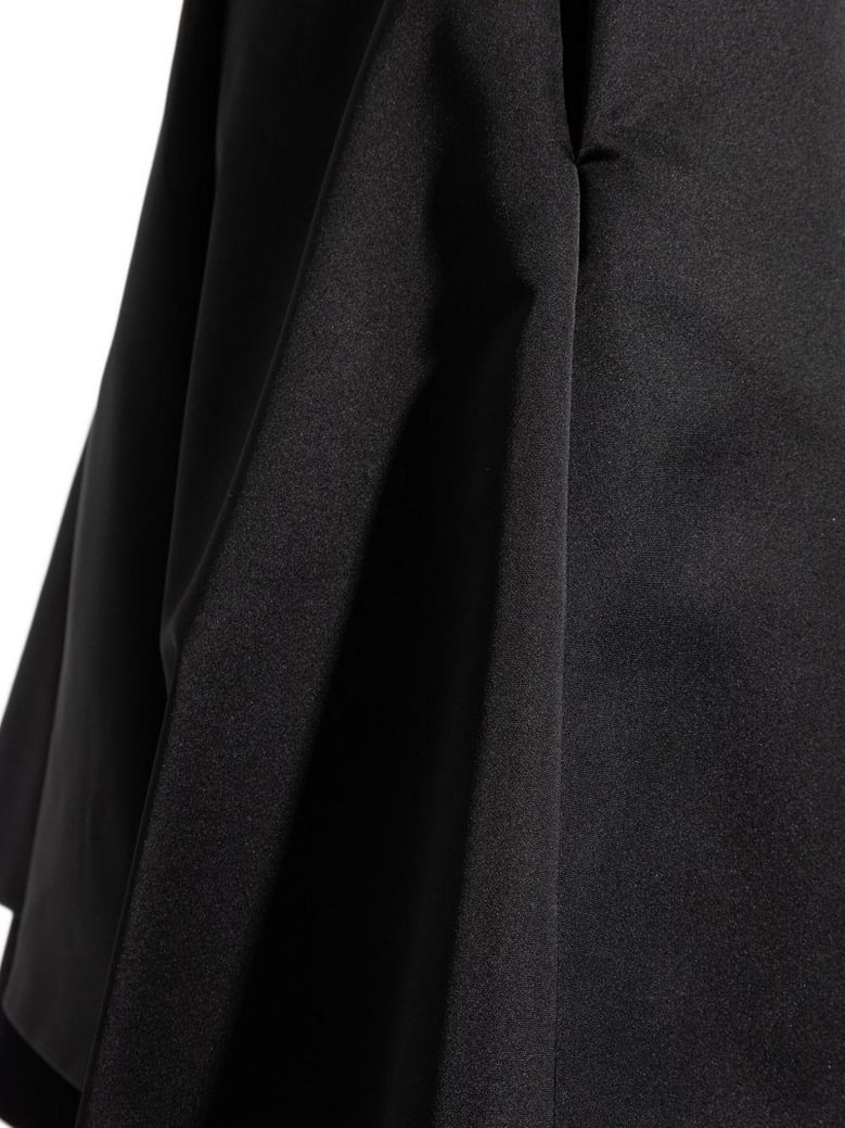 black polyester skirts by Selfnex