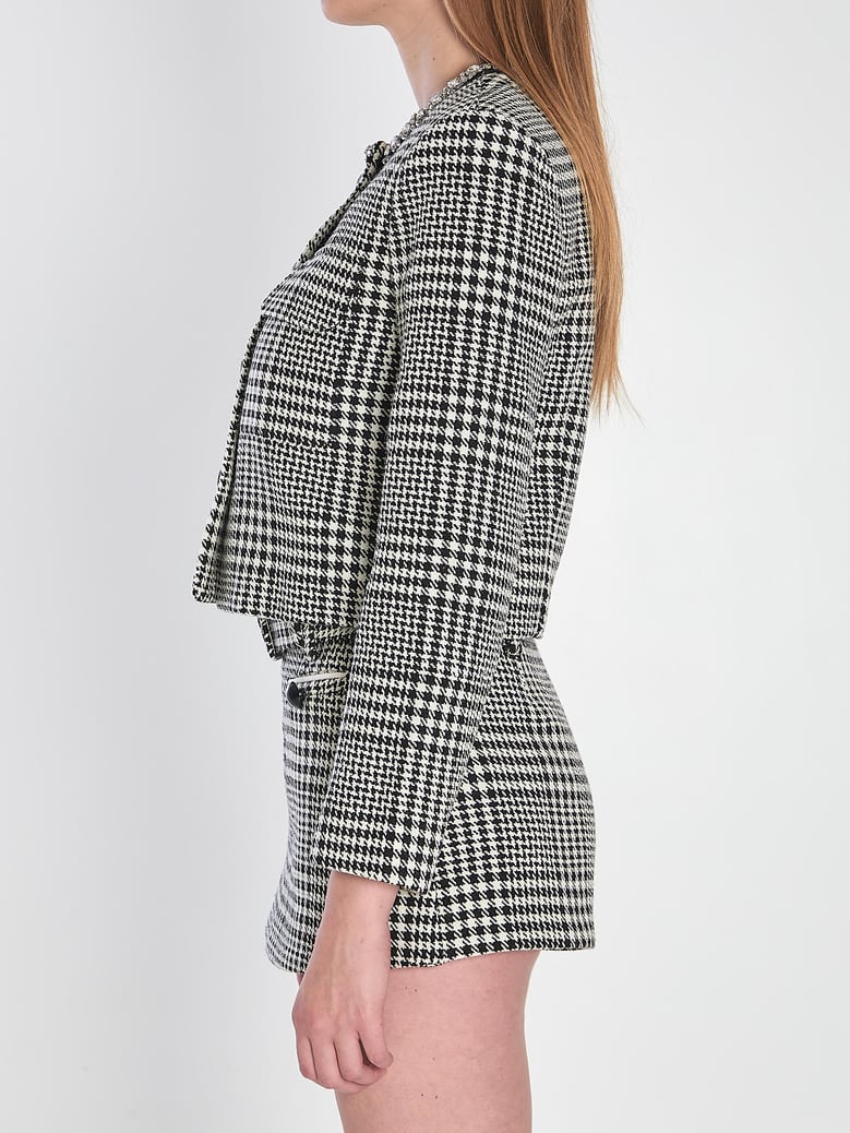 multicolour polyester wool jackets by Selfnex