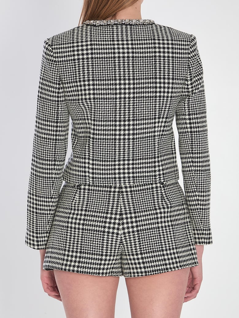 multicolour polyester wool jackets by Selfnex